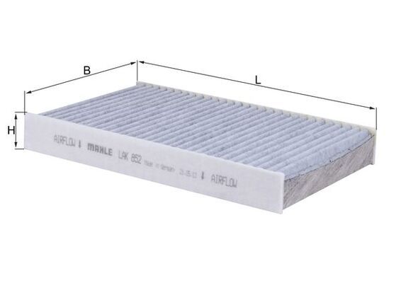 MAHLE LAK 852 Filter, cabin air