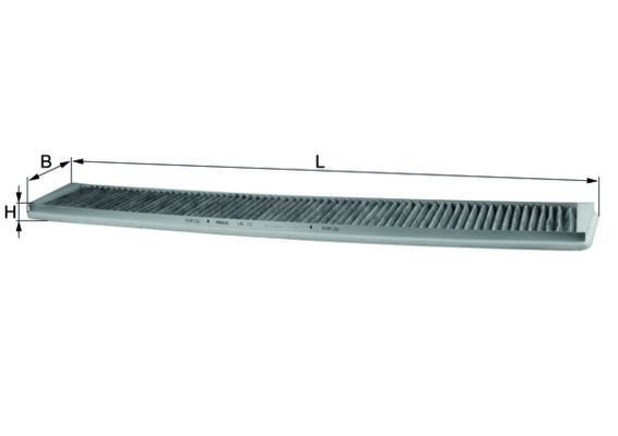 MAHLE LAK 102 Filter, cabin air