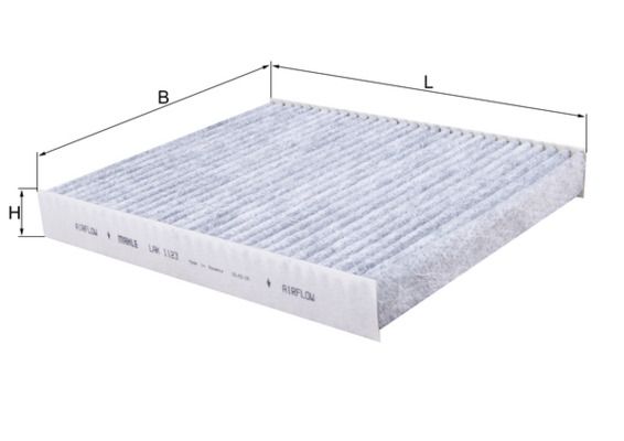 MAHLE LAK 1123 Filter, cabin air