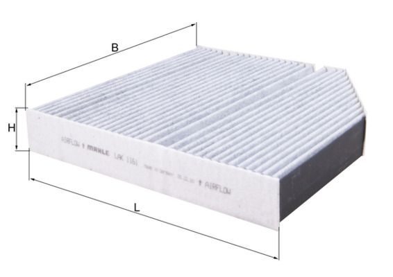 MAHLE LAK 1161 Filter, cabin air