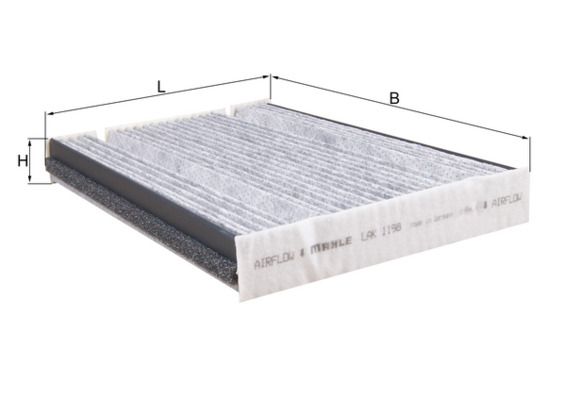 MAHLE LAK 1198 Filter, cabin air