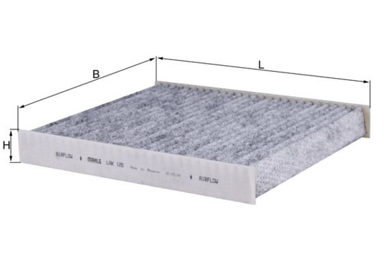 MAHLE LAK 120 Filter, cabin air