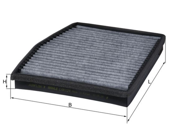 MAHLE LAK 124 Filter, cabin air