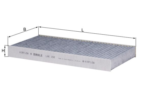 MAHLE LAK 152 Filter, cabin air