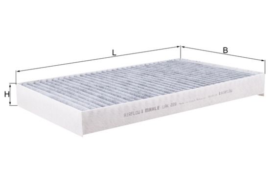 MAHLE LAK 229 Filter, cabin air