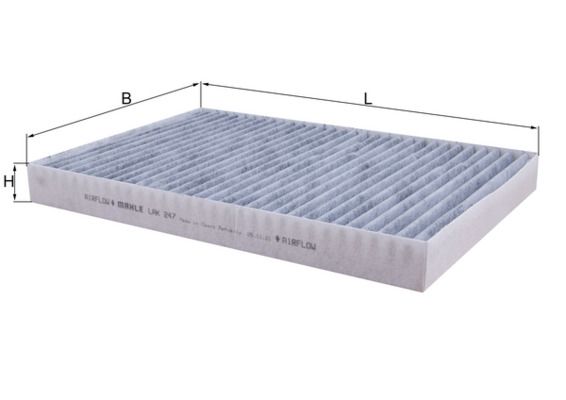 MAHLE LAK 247 Filter, cabin air