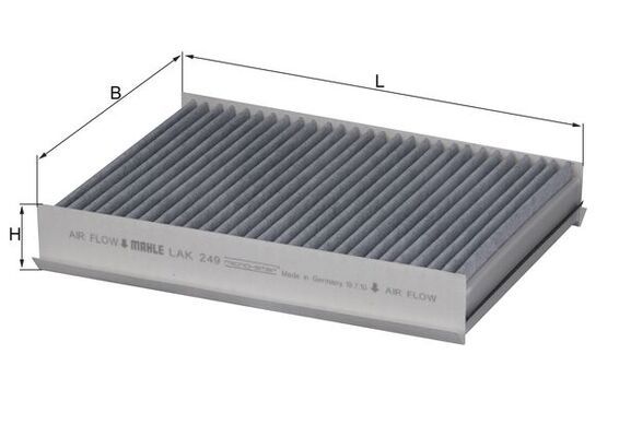 MAHLE LAK 249 Filter, cabin air