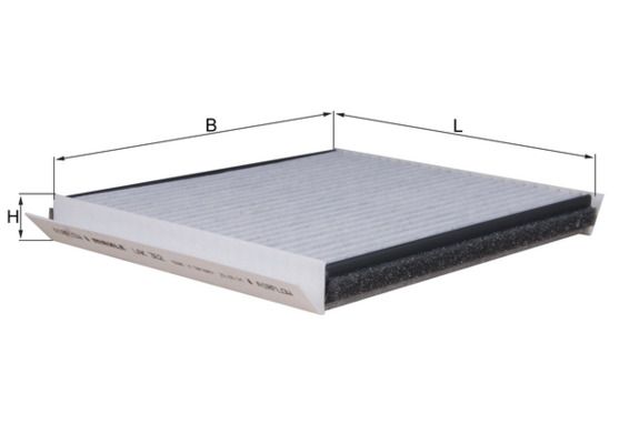 MAHLE LAK 362 Filter, cabin air