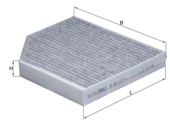 MAHLE LAK 386 Filter, cabin air