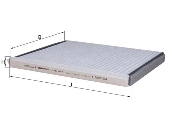 MAHLE LAK 447 Filter, cabin air
