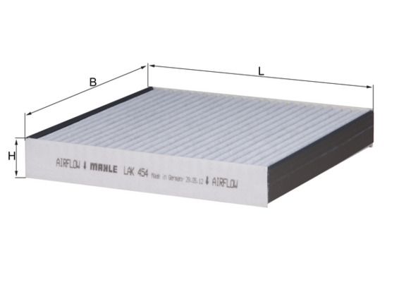MAHLE LAK 454 Filter, cabin air