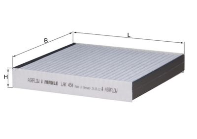Filter, cabin air MAHLE LAK 454