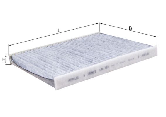 MAHLE LAK 463 Filter, cabin air