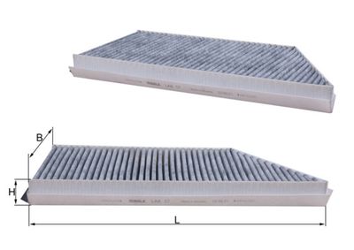Filter, cabin air MAHLE LAK 57