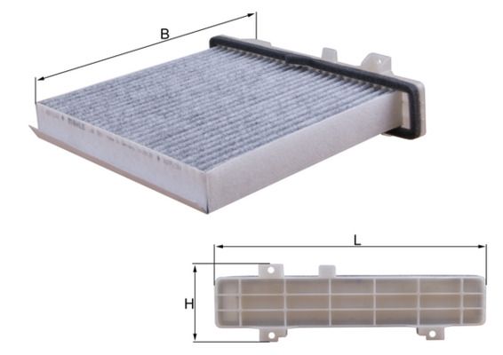 MAHLE LAK 589 Filter, cabin air