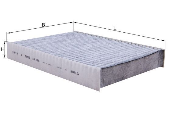 MAHLE LAK 686 Filter, cabin air