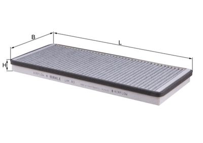 Filter, cabin air MAHLE LAK 83