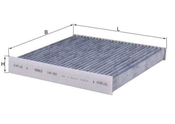 MAHLE LAK 859 Filter, cabin air