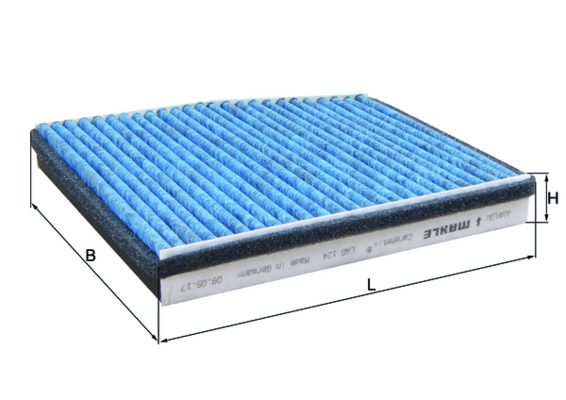 MAHLE LAO 124 Filter, cabin air