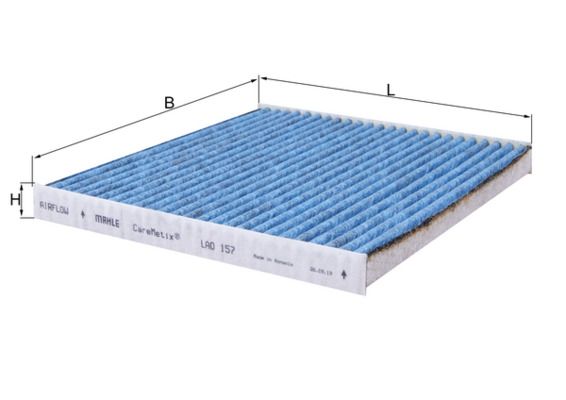 MAHLE LAO 157 Filter, cabin air