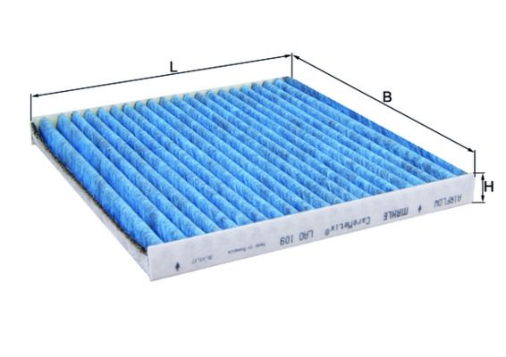 MAHLE LAO 109 Filter, cabin air