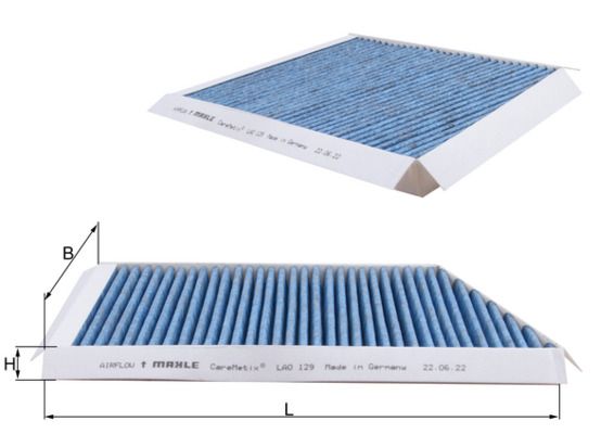 MAHLE LAO 129 Filter, cabin air