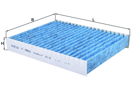 MAHLE LAO 169 Filter, cabin air