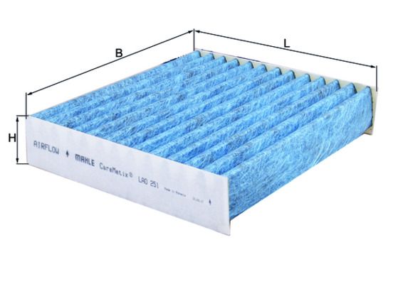 MAHLE LAO 251 Filter, cabin air
