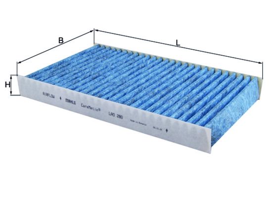 MAHLE LAO 280 Filter, cabin air