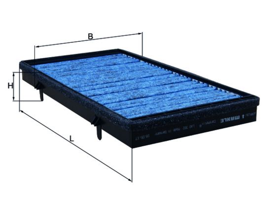 MAHLE LAO 382 Filter, cabin air