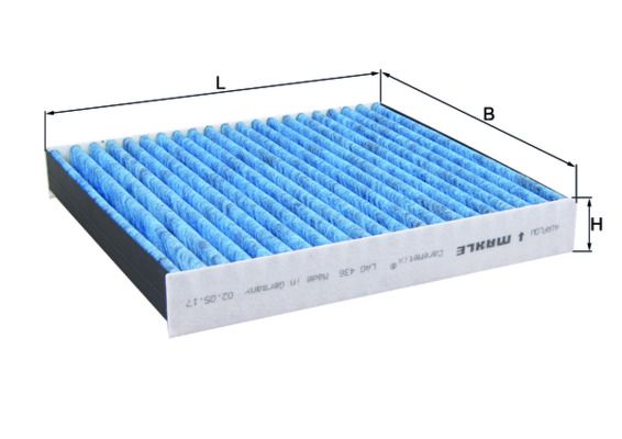 MAHLE LAO 436 Filter, cabin air