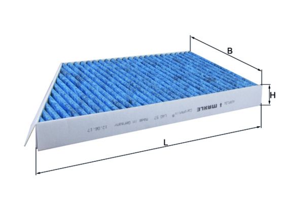 MAHLE LAO 57 Filter, cabin air