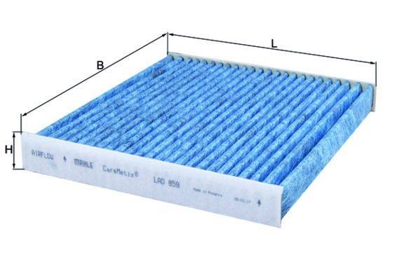 MAHLE LAO 859 Filter, cabin air
