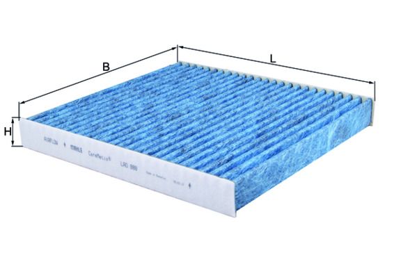 MAHLE LAO 888 Filter, cabin air