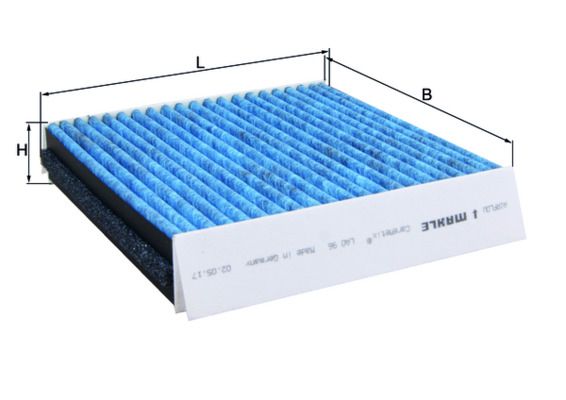MAHLE LAO 96 Filter, cabin air