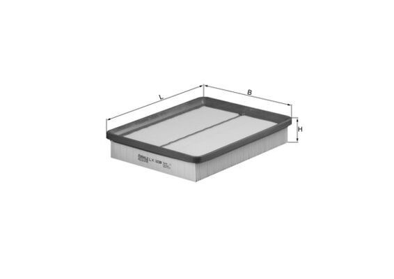 MAHLE LX 1039 Air Filter