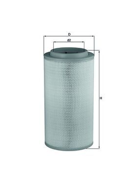 Air Filter MAHLE LX 1734
