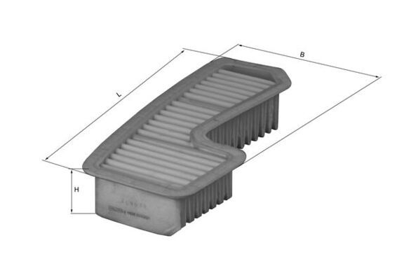 MAHLE LX 1936 Air Filter