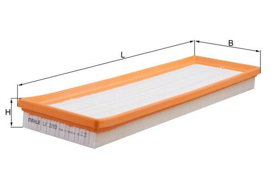 MAHLE LX 2093 Air Filter
