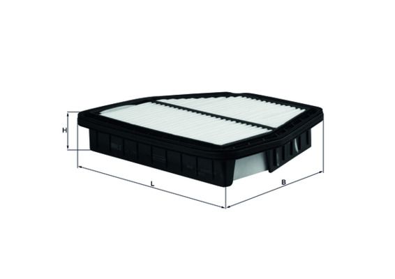 MAHLE LX 2965 Air Filter
