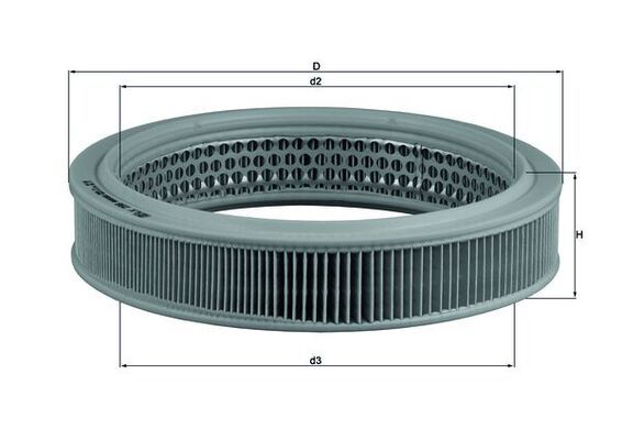 MAHLE LX 298 Air Filter