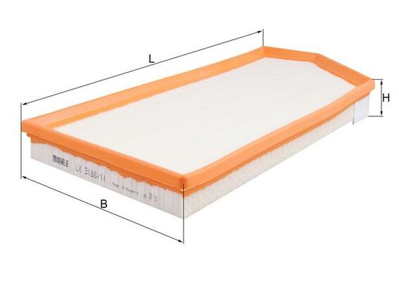 MAHLE LX 3188/11 Air Filter