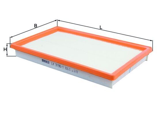 MAHLE LX 3196/1 Air Filter