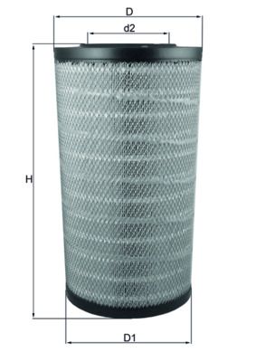 Air Filter MAHLE LX 3753