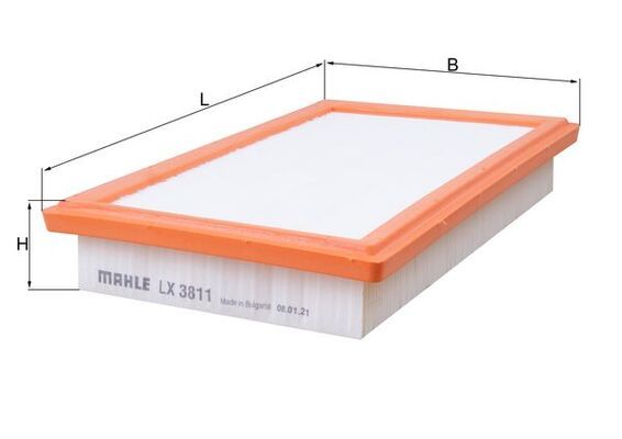 MAHLE LX 3811 Air Filter