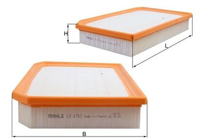 Air Filter MAHLE LX 4783