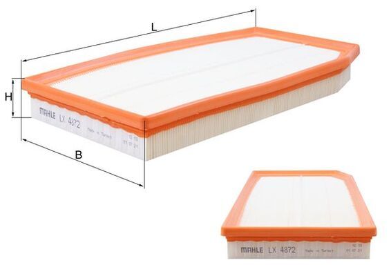 MAHLE LX 4872 Air Filter