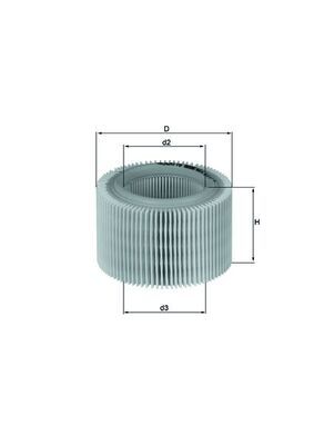 Air Filter MAHLE LX 718