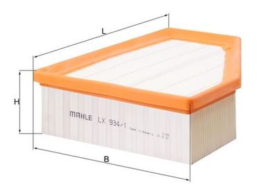 Air Filter MAHLE LX 934/1