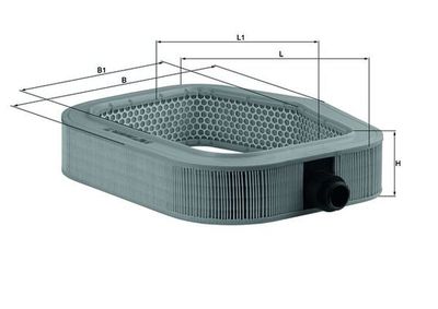 Air Filter MAHLE LX 990